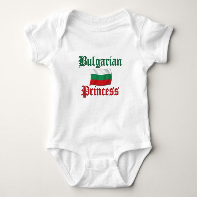 Bulgarische Prinzessin Baby Strampler (Vorderseite)