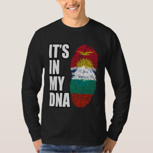Bulgarische und Kiribati-Misch-DNA-Erbe-Flagge T-Shirt