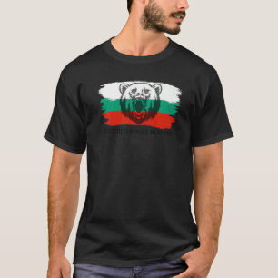 Bulgarischer Bär Patriotische Nationalflagge Levsk T-Shirt