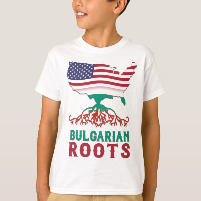 Bulgarisches American Roots Tee Shirt (Vorderseite)