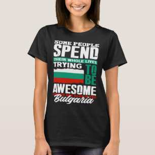Bulgarisches Bulgarisches Fahnenangebot T-Shirt