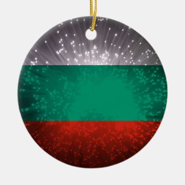 Bulgarisches Feuerwerk Keramikornament (Vorne)