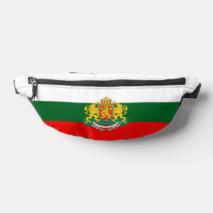 bulgarisches Flaggenwappen Bauchtasche
