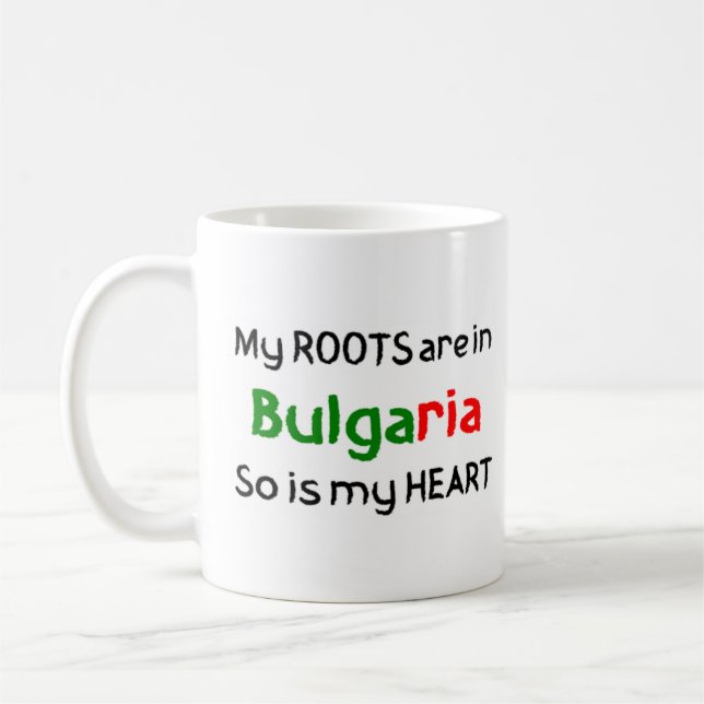 Bulgarwurzeln Kaffeetasse (Links)