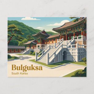 Bulguksa-Tempel Südkorea Postkarte