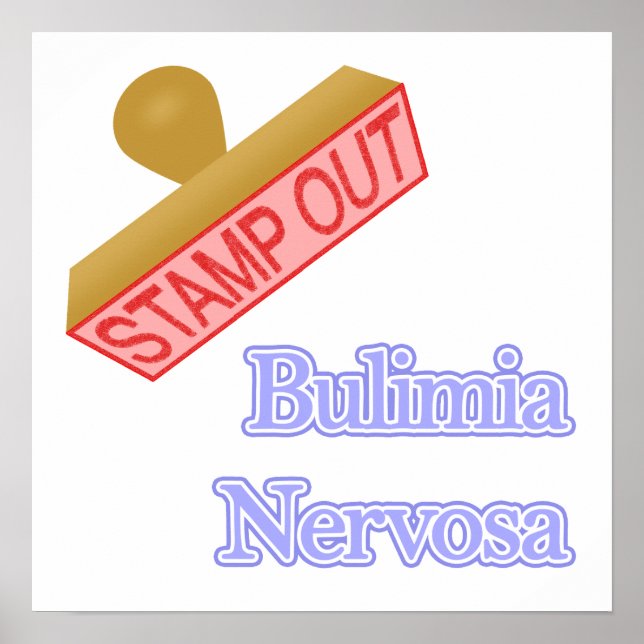 Bulimia Nervosa Poster (Vorne)
