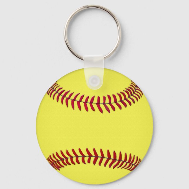 BULK billige Softball-Geschenke für Spieler Schlüsselanhänger (Vorderseite)