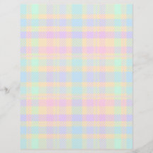 Bulk - Ostern Pastell Karo Scrapbook Papier