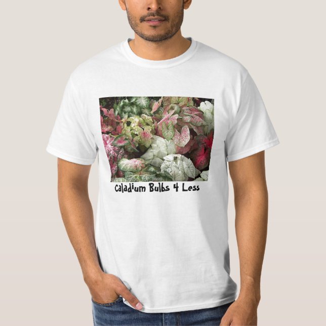 BulkAssortPic, Caladium-Birnen 4 weniger T-Shirt (Vorderseite)