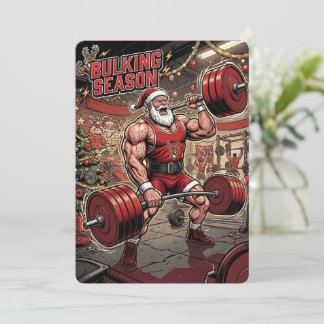 Bulking Season Gains Weihnachtsmann Fitnessstudio 