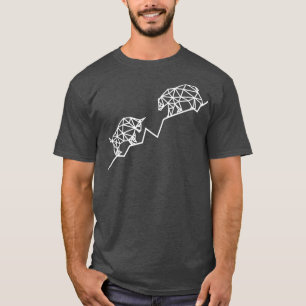 Bull and Bear Trading and Stock Market Investments T-Shirt