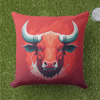 BULL ART, BULL BILD KISSEN