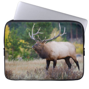 Bull & Aspen Trees   Rocky Mountain Nationalpark Laptopschutzhülle