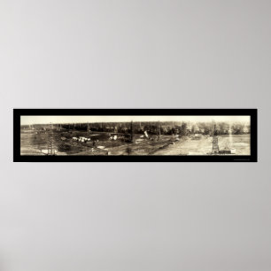 Bull Bayou Oil LA Foto 1919 Poster