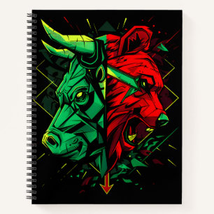 Bull Bear Duel Forces Notizbuch