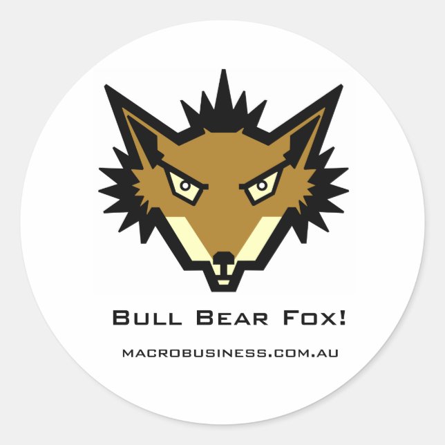 Bull Bear Fox Neo Reynard Sticker (Vorderseite)