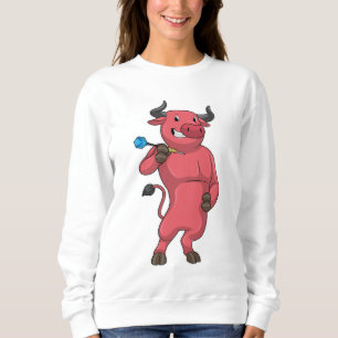 Bull bei Darts mit Dart Sweatshirt