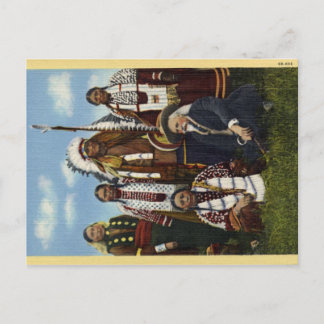 Bull & Buffalo Bill Postkarte