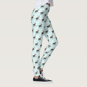 Bull Caribbean on Snow Leggings