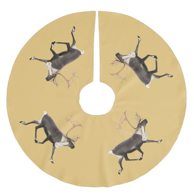 Bull Caribbean Polyester Weihnachtsbaumdecke (Vorderseite)