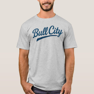 Bull City Script Logo - Durham North Carolina T-Shirt