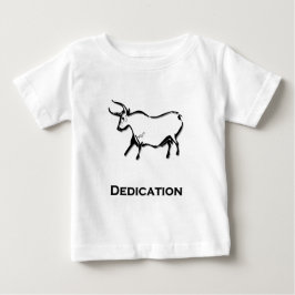 Bull Dedication Black Baby T-shirt