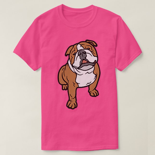 Bull dog Bullies  T-Shirt (Design vorne)