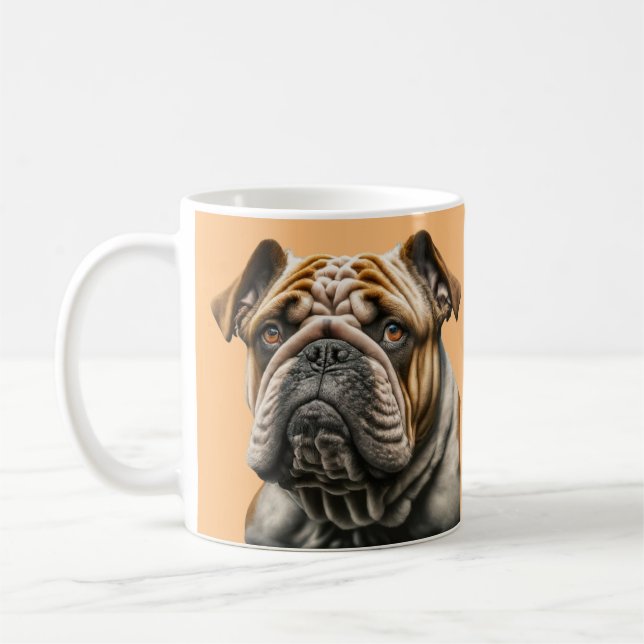 Bull Dog Kaffeetasse (Links)