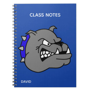 Bull Dog Schulnotizbuch Notizblock