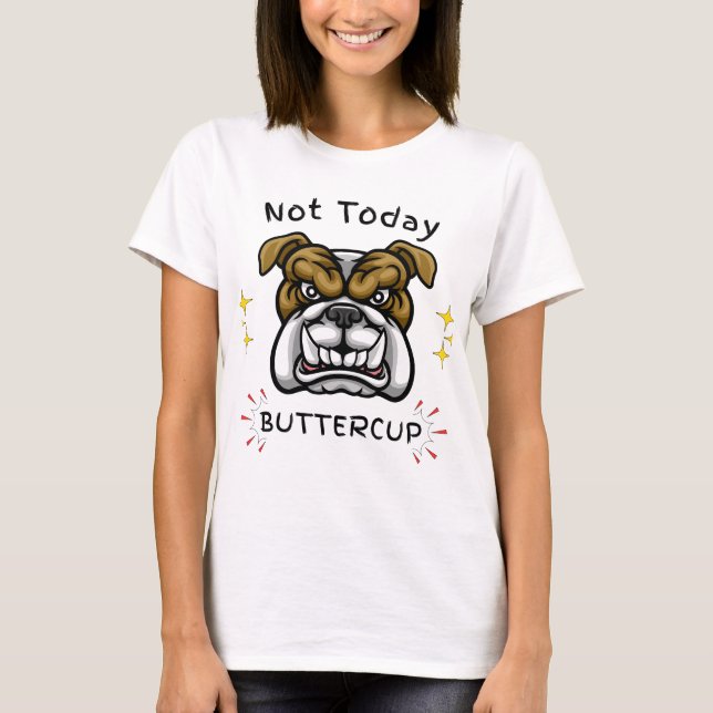 Bull Dog T Shirt, Dog Lovers Shirt, Bulldog Gift T-Shirt (Vorderseite)