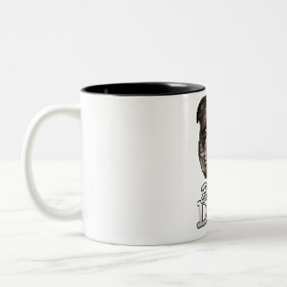 Bull Dog Zweifarbige Tasse