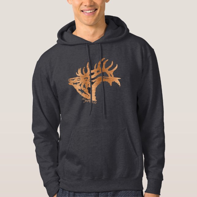 Bull Elk Hoodie (Vorderseite)