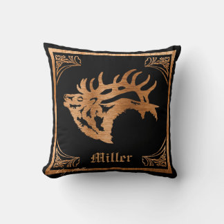 Bull Elk Kissen