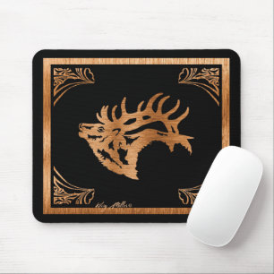 Bull Elk Mousepad