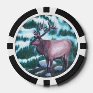 Bull Elk Pokerchips