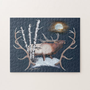 Bull Elk Puzzle