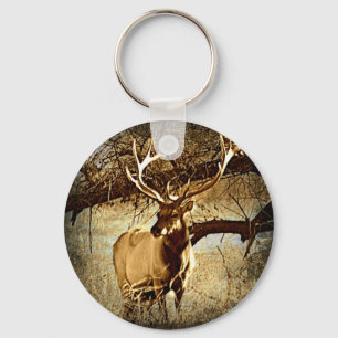 Bull Elk Schlüsselanhänger