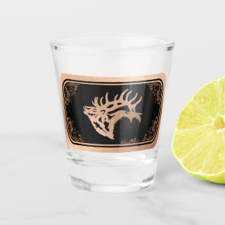 Bull Elk Schnapsglas