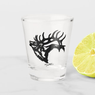 Bull Elk Schnapsglas