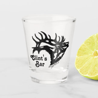 Bull Elk Shot Glass Schnapsglas
