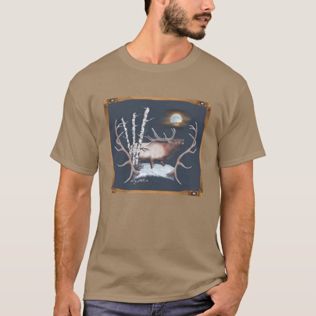 Bull Elk T-Shirt (Vorderseite)