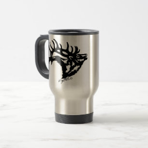 Bull Elk Travel Mug Reisebecher