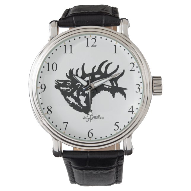 Bull Elk Watch Armbanduhr (Vorderseite)