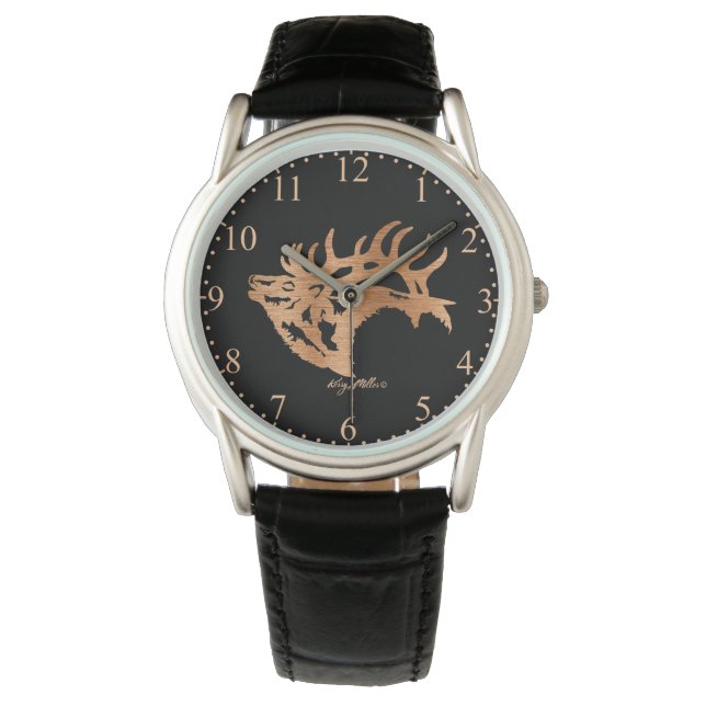 Bull Elk Watch Armbanduhr (Vorderseite)