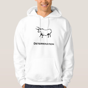 Bull Entschlossenheit Black Hoodie