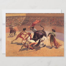 Bull Fight in Mexico (von Frederic Remington)