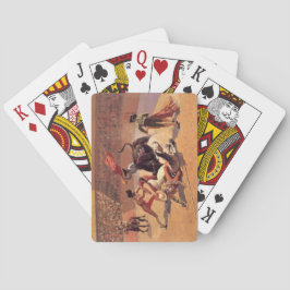 Bull Fight in Mexico (von Frederic Remington) Spielkarten