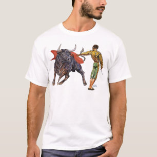 Bull Fighter oder Bull, Matador oder El Toro T-Shirt