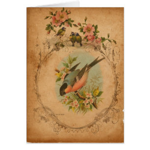 Bull Finch Digital Art Jedes Anlasses Grußkarte