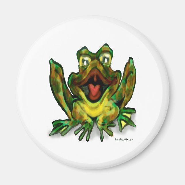 Bull Frog Magnet (Vorne)